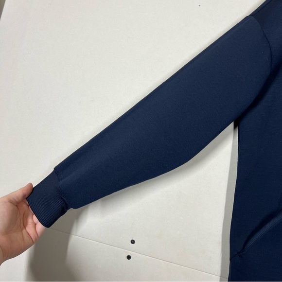 NWOT Game by Universal Standard Iris Spacer Sweatshirt Dress Size 2XS or US 6-8 - Picture 8 of 12